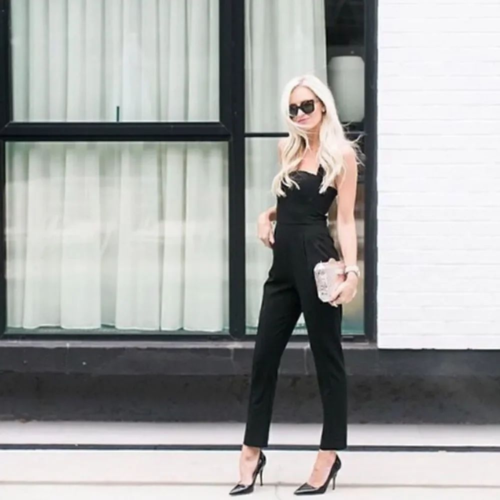 NWT BLACK HALO BENE JUMPSUIT IN BLACK - Picture 5 of 5